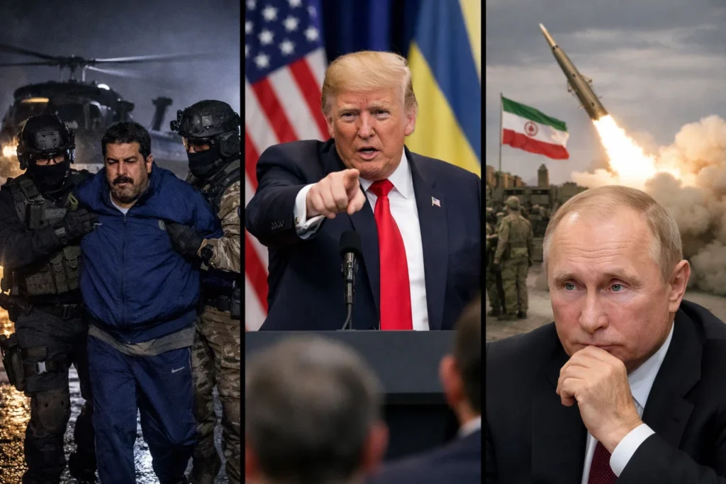 How Trump foreign policy is boxing in Putin