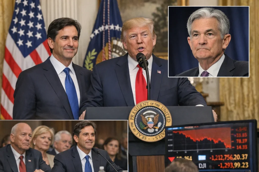 Trump Taps Kevin Warsh to Replace Jerome Powell at the Fed