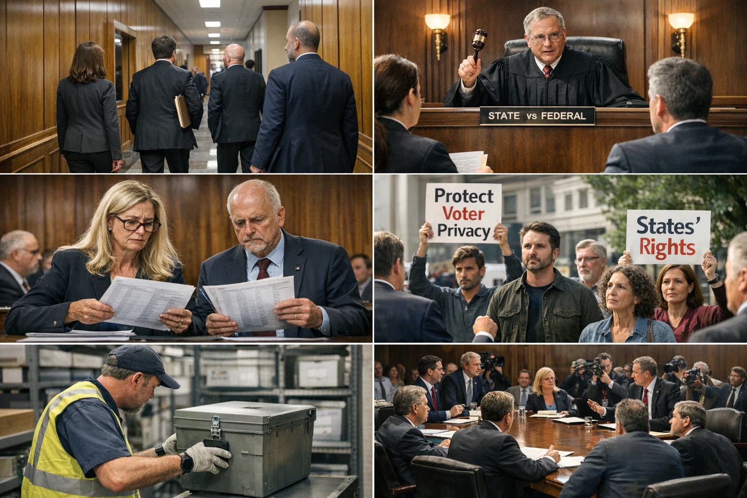 There is something bigger going on: State election chiefs rebuff Trump bid to seize voter rolls