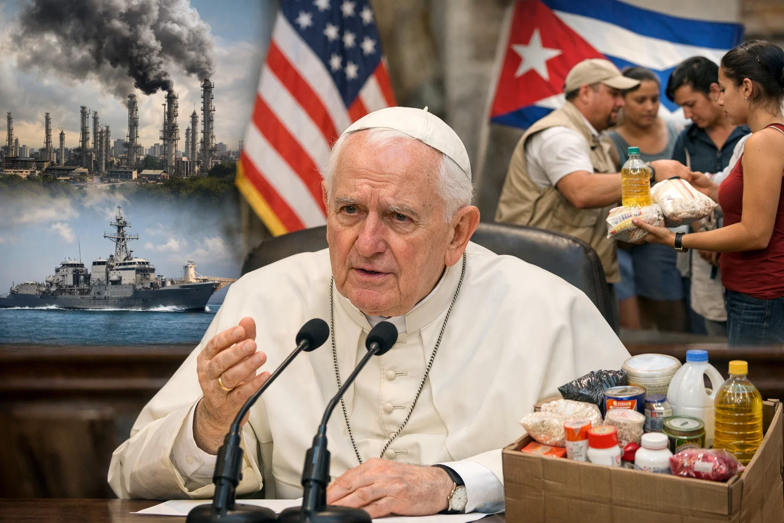 Pope Leo asks US, Cuba to engage in “sincere and effective dialogue”