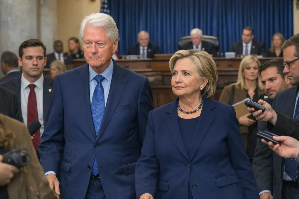 Clintons Agree to Testify on Epstein as Congress Nears Contempt Vote