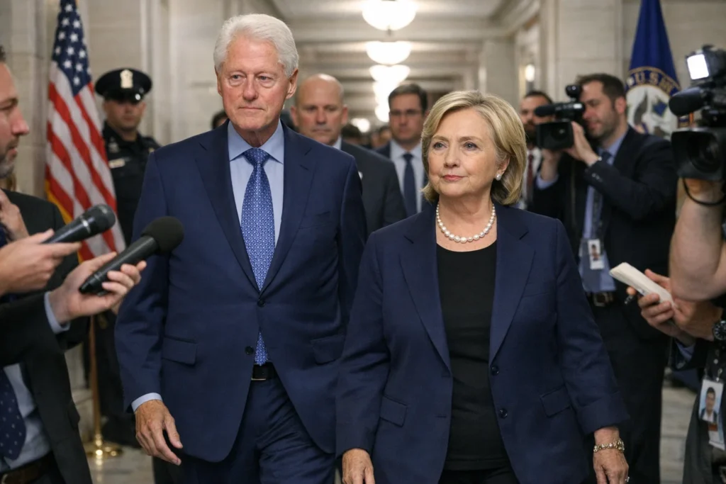 Clintons Agree to Testify on Epstein as Congress Nears Contempt Vote