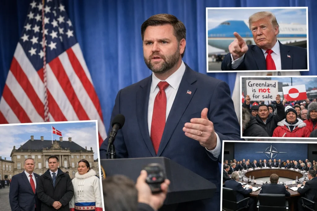 Europeans have made concessions to US over Greenland, JD Vance says — what to know