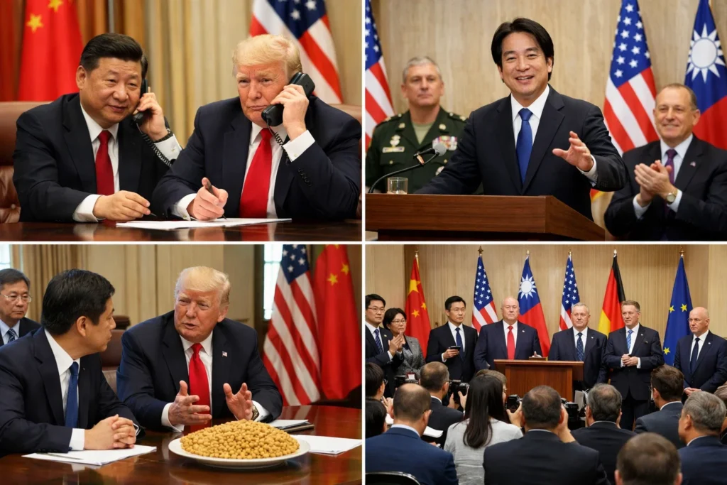 China’s Xi presses Trump on Taiwan in phone call — what was said