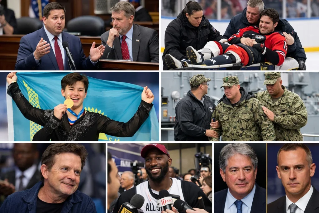 From Capitol Heat to Olympic Gold: The Week’s Wildest Names — Massie, Randy Fine, Fiala, Shaidorov and More