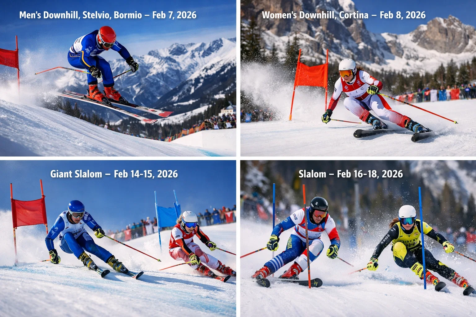 Milano Cortina 2026: Your concise guide to 2026 Winter Olympics alpine skiing & the full schedule
