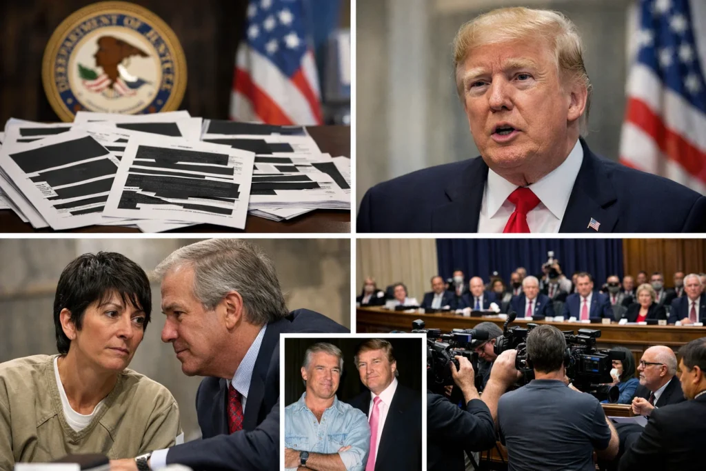 Trump faces Epstein file scrutiny as DOJ releases millions of pages