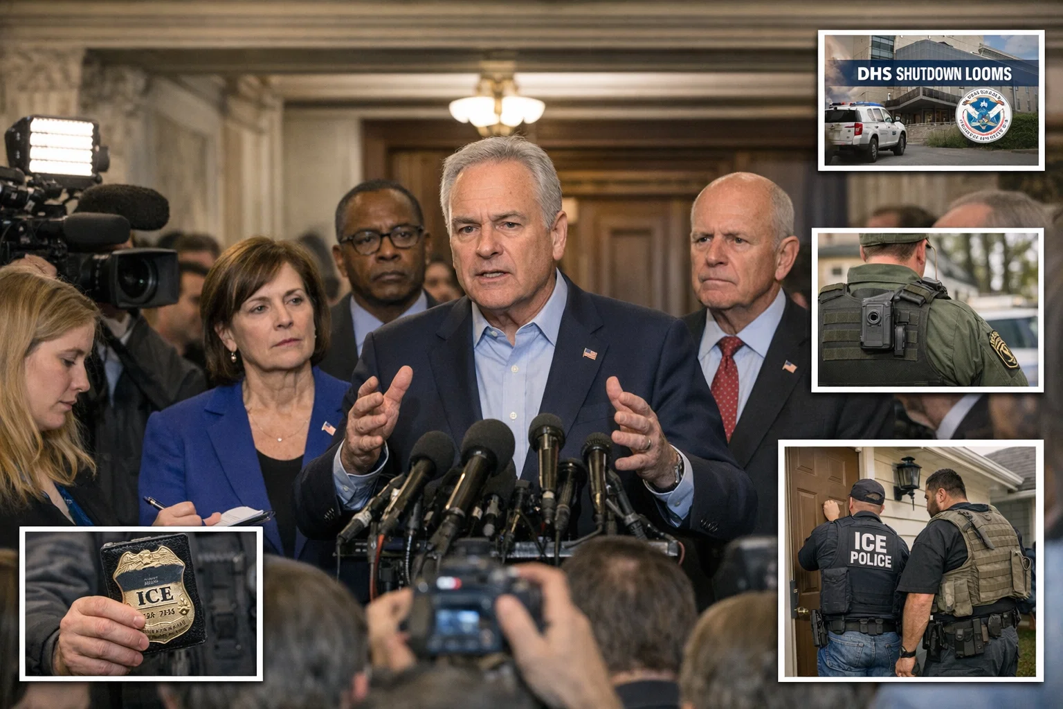 Senate Democrats send counteroffer to White House amid DHS shutdown