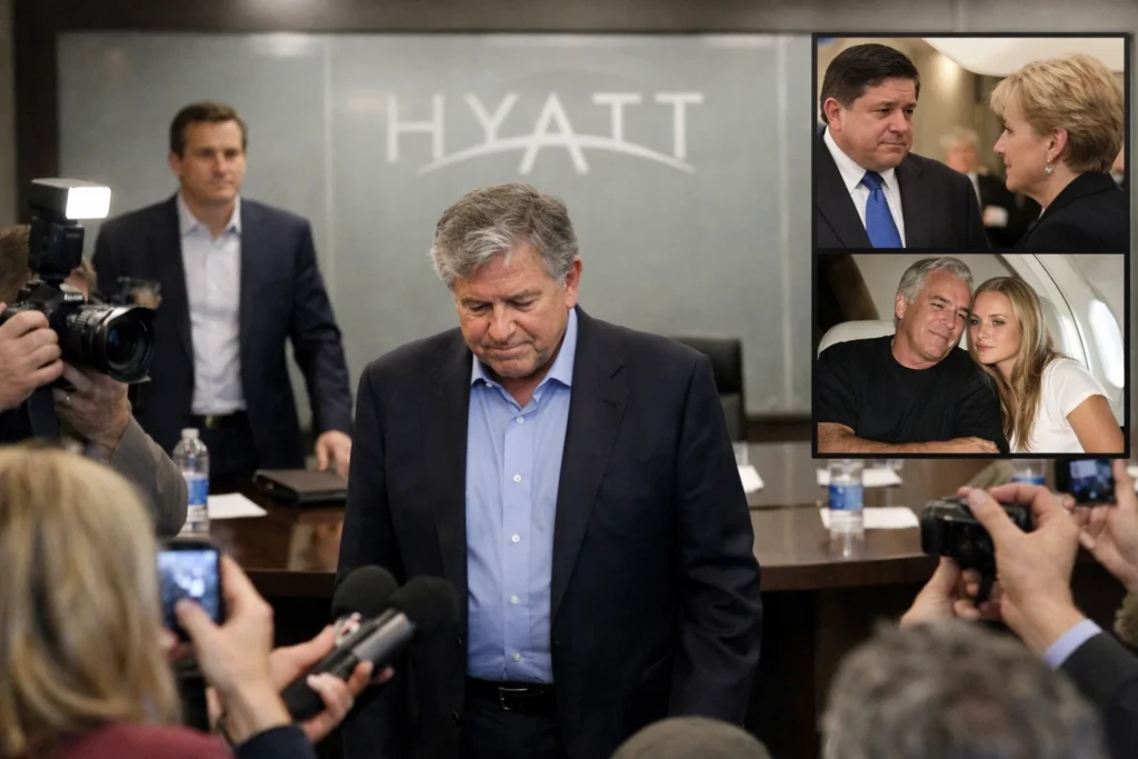 Pritzker resigns over Epstein ties — Hyatt chair steps down after DOJ files
