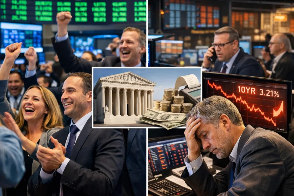US treasuries fall after Supreme Court scraps Trump’s tariffs — why bond investors sold off
