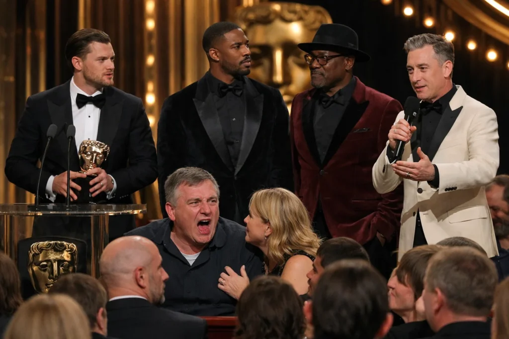 BAFTA 2026: John Davidson Tourette Outburst, I Swear Wins and the Broadcasting Backlash
