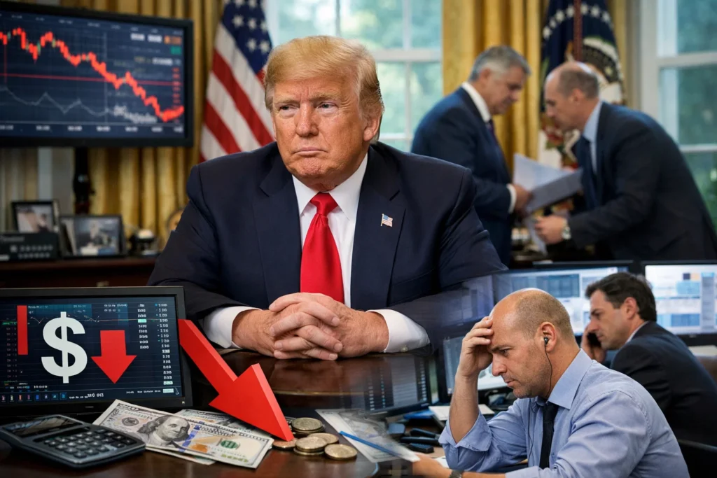 Donald Trump Won’t Blink on Tariffs — And the Dollar Is Paying the Price