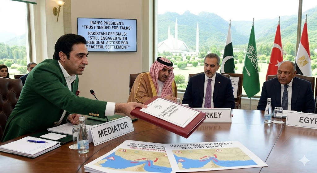 Pakistan hosts Iran mediation talks as regional diplomacy intensifies: Islamabad tries to pull the region back from the brink