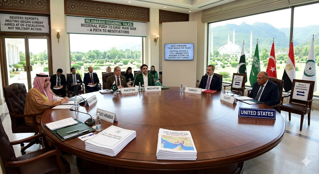 Pakistan hosts Iran mediation talks as regional diplomacy intensifies: Islamabad tries to pull the region back from the brink