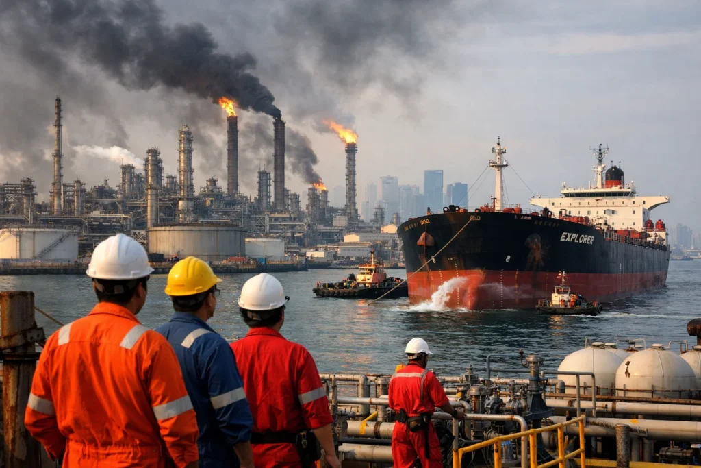 Asia Struggles to find fuel oil as Middle East exports plummet