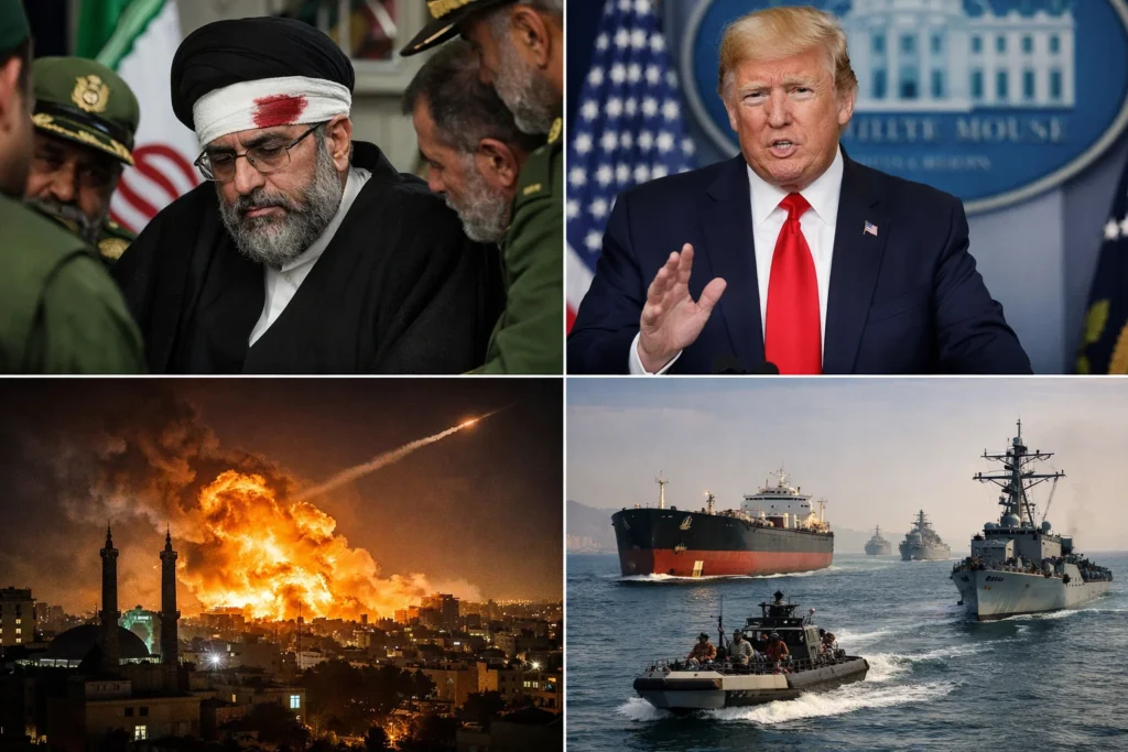 Trump says he’s ‘hearing’ Iran’s supreme leader Mojtaba Khamenei not alive — Israel launches strikes