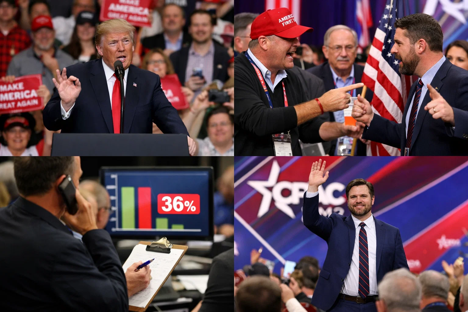 Trump claims 100% MAGA support — but the latest reporting shows a more complicated picture