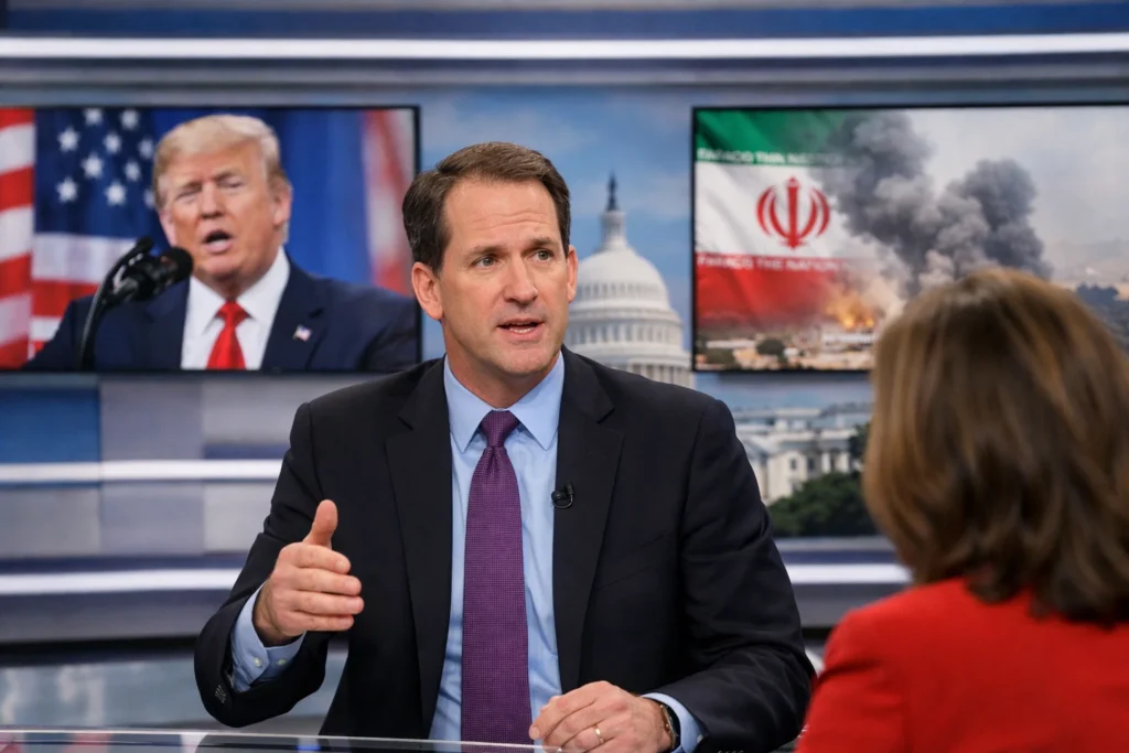 Rep. Jim Himes accuses Trump of “flat-out lying” about negotiating with Iran
