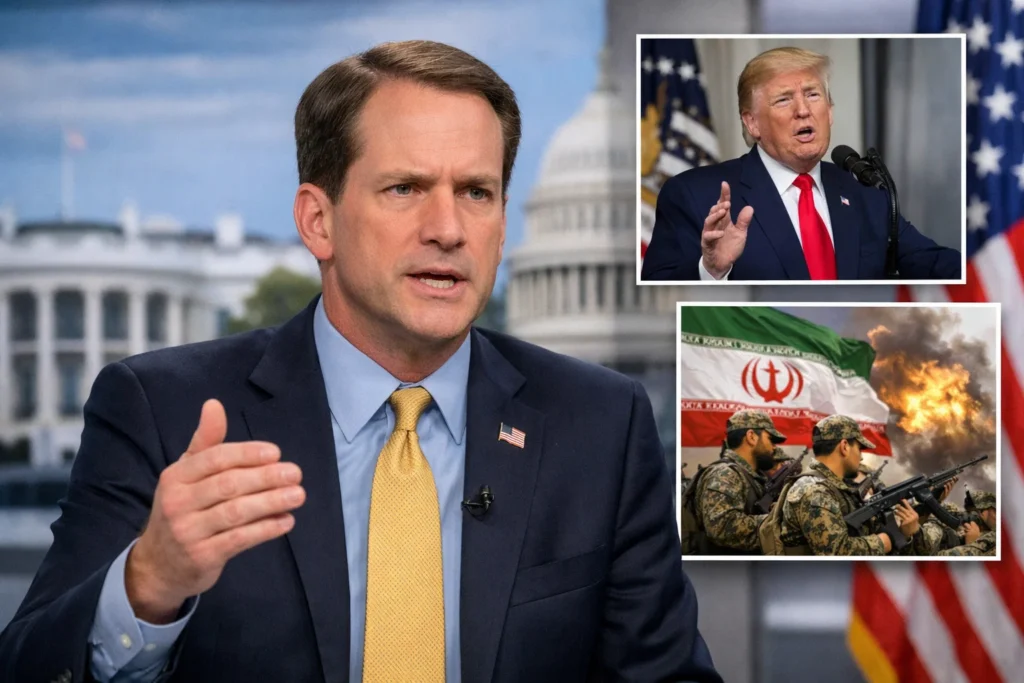Rep. Jim Himes accuses Trump of “flat-out lying” about negotiating with Iran