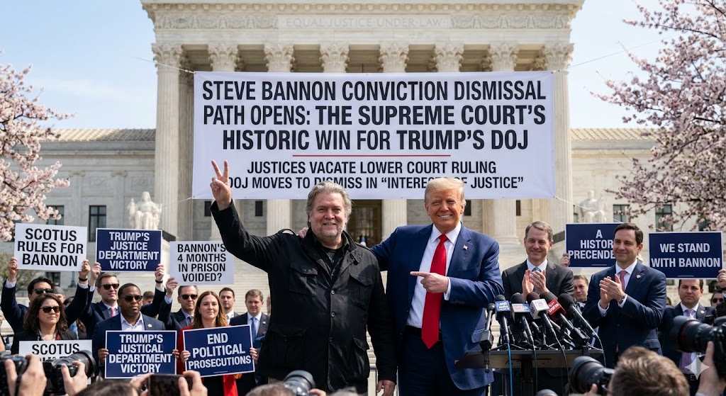 Bannon Conviction Dismissal Path Opens: How the Supreme Court Just Handed Trump's DOJ a Historic Win for Steve Bannon