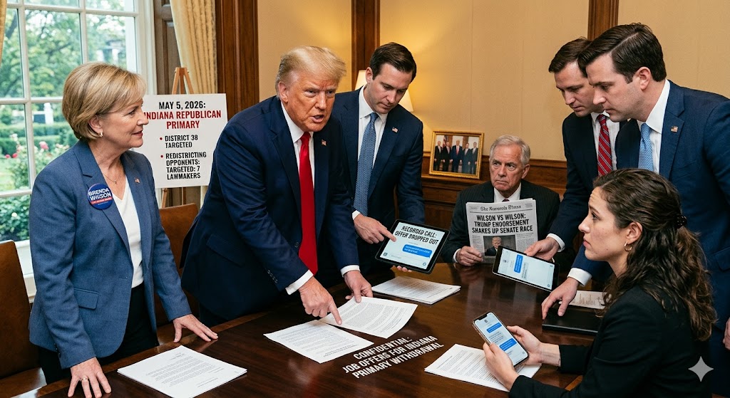 "They Crossed a Line": How the White House Secretly Tried to Rig an Indiana Republican Presidential Primary — And Got Caught on Tape