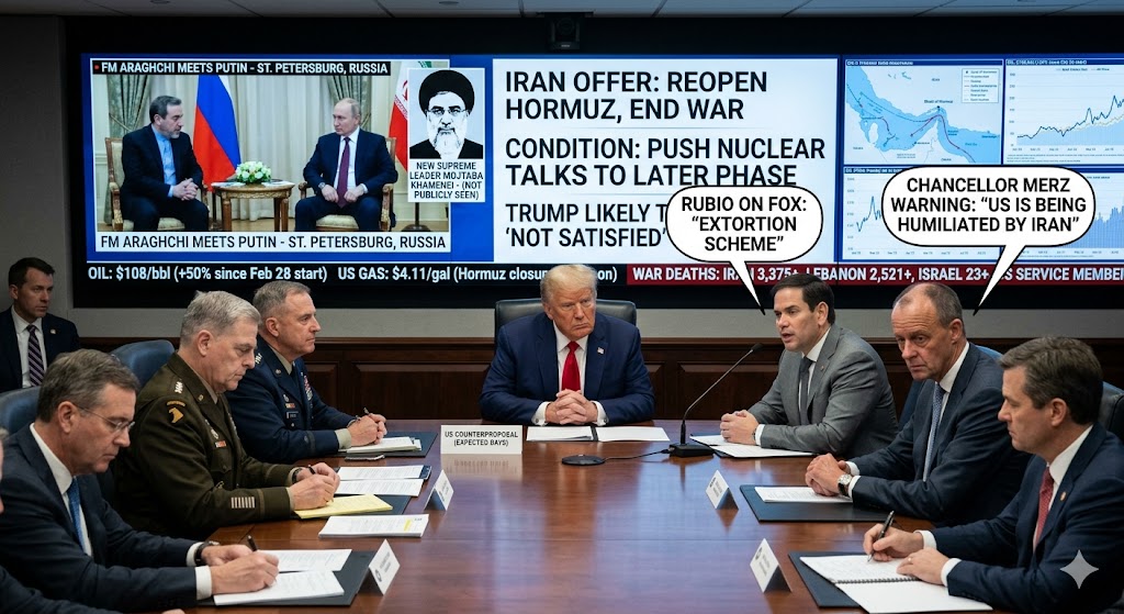 "That's Not Opening the Straits": Trump Rejects Iran's Hormuz Plan as Nuclear Demands Block the Path to Peace