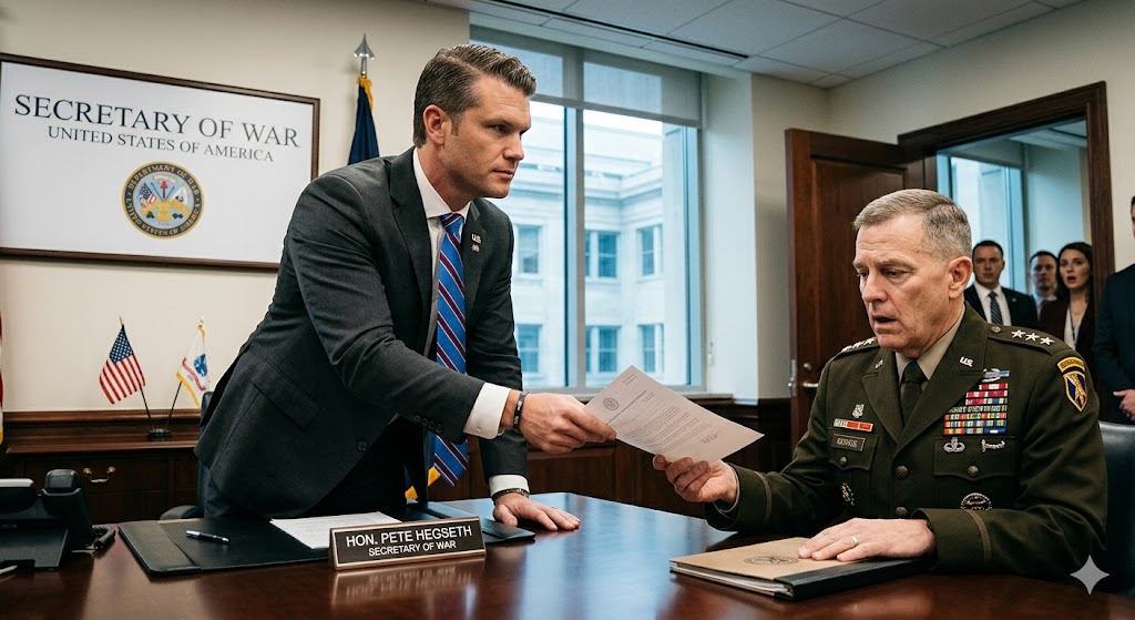 Pete Hegseth Fires General: Is it the Latest Sign of Pentagon Turmoil