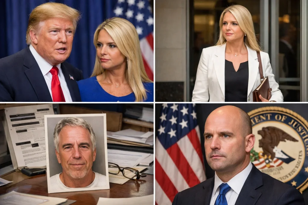 Pam Bondi Breaks Silence After Trump Fires Her, Todd Blanche Takes Over
