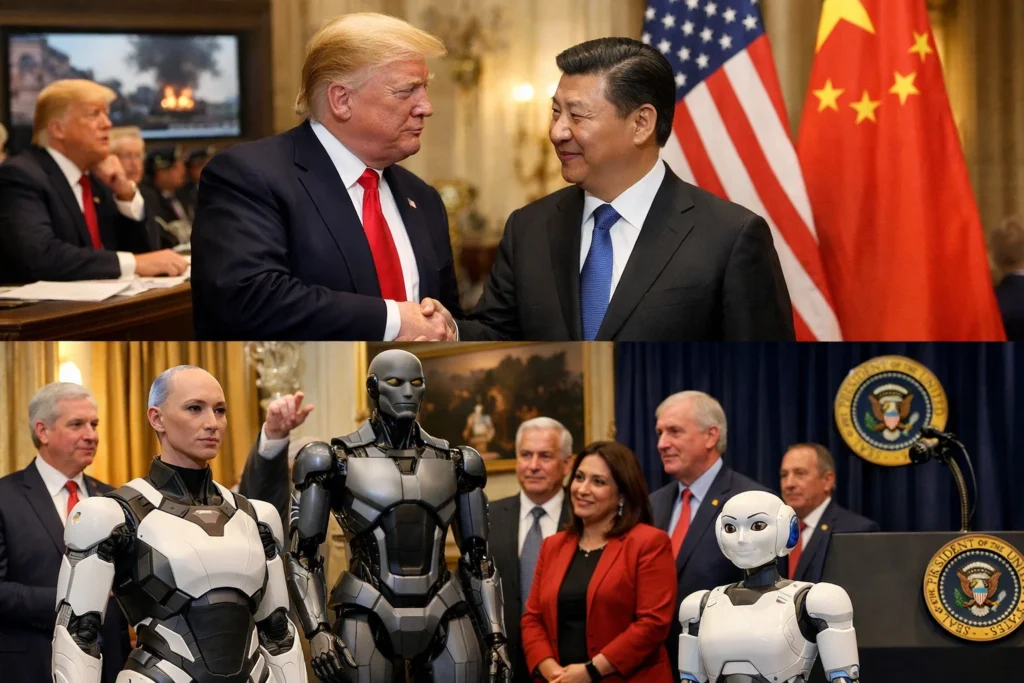 National Robotics Push Caught in Delayed Trump-Xi Meeting