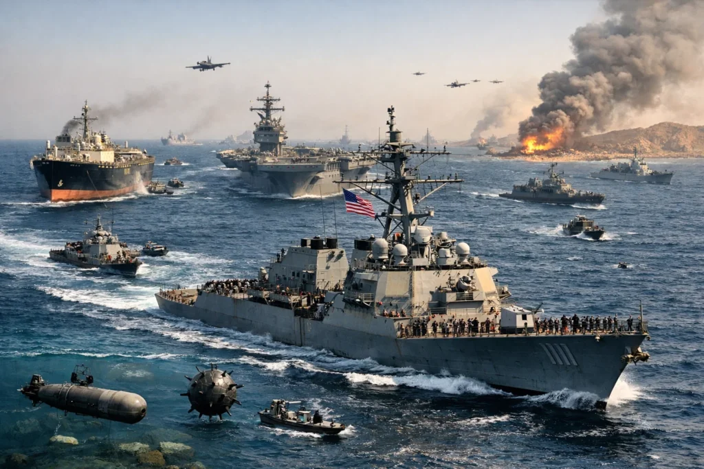 "Finish the Job": Gulf States Cheer as Trump Orders a Full US Navy Blockade of Iran — Here's What Happens Next