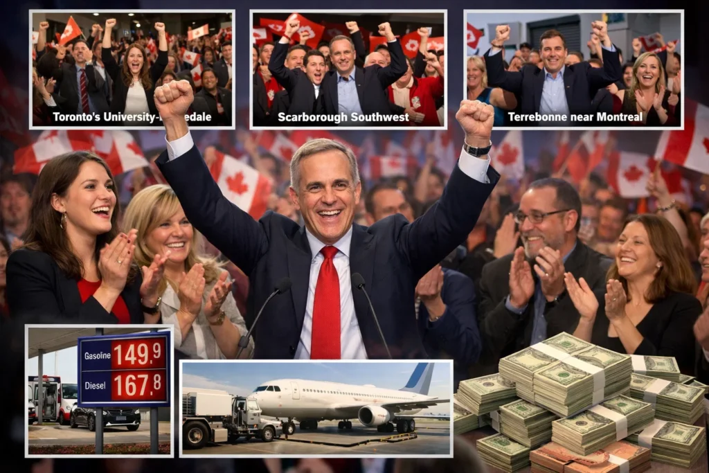 Power Move: Carney Locks In a Majority — Then Immediately Drops Canada's Gas Tax in One Sweeping First Act