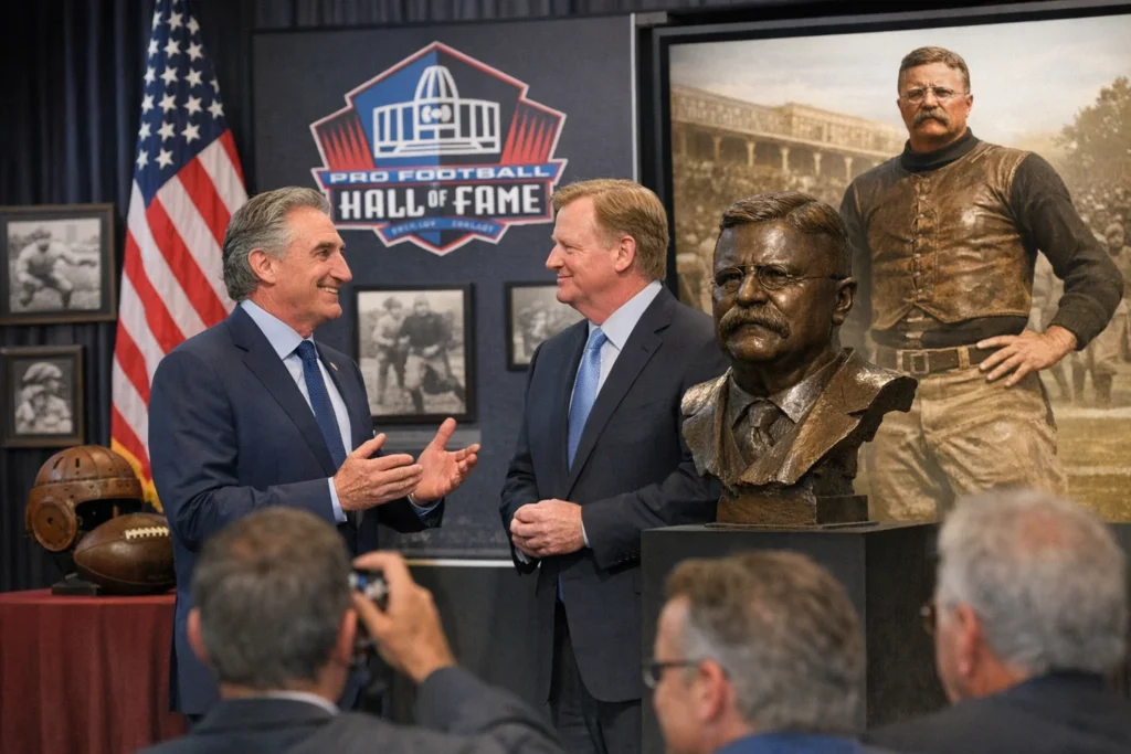 He Never Played a Down — Yet Trump Officials Say Teddy Roosevelt Belongs in the Pro Football Hall of Fame: Theodore Roosevelt Pro Football Hall of Fame Trump 2026