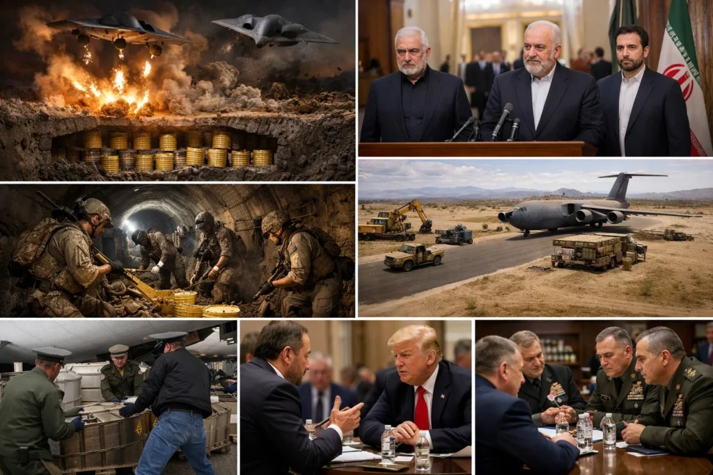 The Most Dangerous Treasure Hunt on Earth: What It Would Actually Take to Remove Iran Highly Enriched Uranium