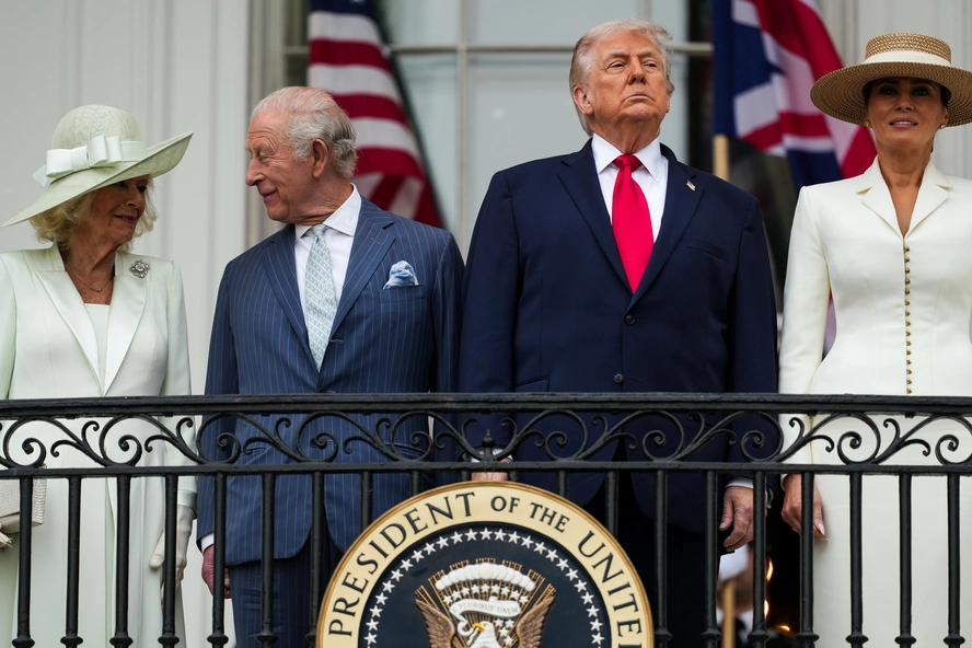 "Just Give Us a Ring": King Charles Delivers a Historic Congress Speech, Burns Trump's Ballroom With One Line, and Gifts Him a WWII Submarine Bell at the Most Glittering State Dinner in Decades