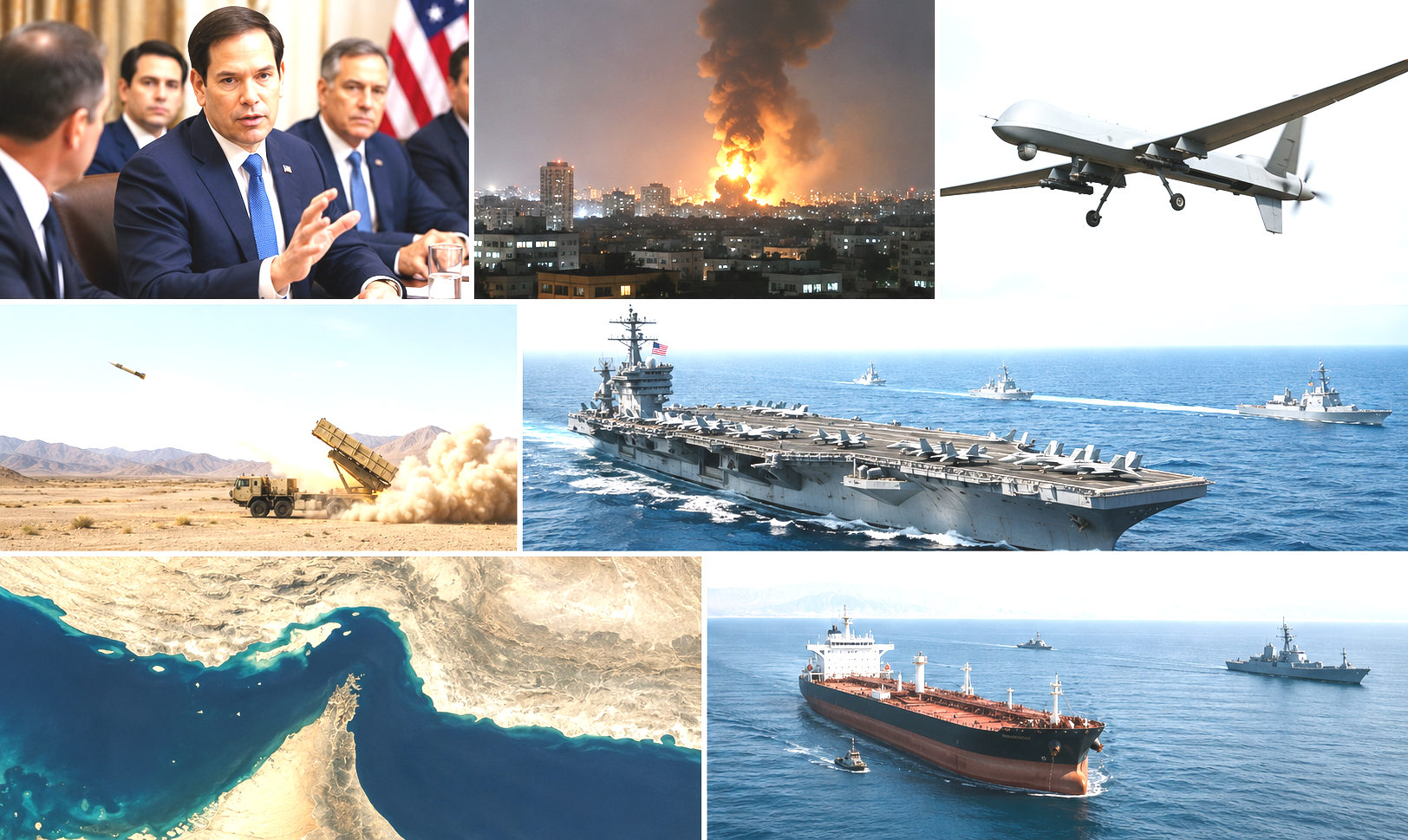 "A Pretty Solid Thing on the Table": Rubio Says Iran Deal Is Days Away But US Just Struck Again, Iran Downed a Drone, and the Strait Is Still Shut