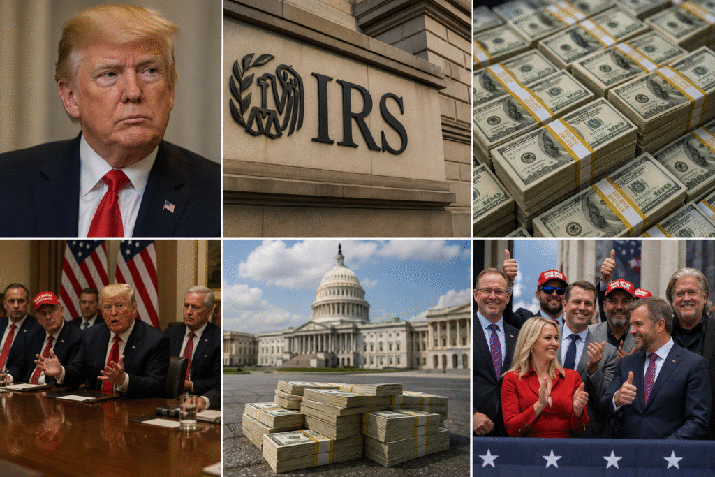 "Another Slush Fund": Trump Set to Drop $10 Billion IRS Lawsuit - In Exchange for $1.7 Billion in Taxpayer Money to Pay Back His MAGA Allies