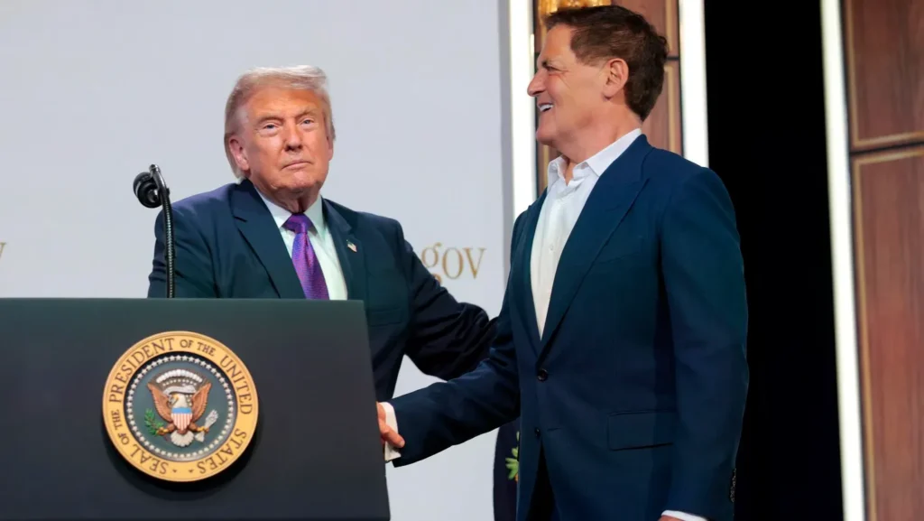 "He Made a Big Mistake" - But Now They're Business Partners: Mark Cuban Joins Trump on the White House Stage to Launch TrumpRx Expansion