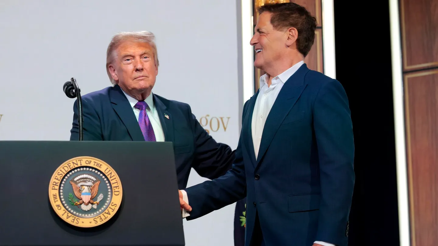 "He Made a Big Mistake" - But Now They're Business Partners: Mark Cuban Joins Trump on the White House Stage to Launch TrumpRx Expansion