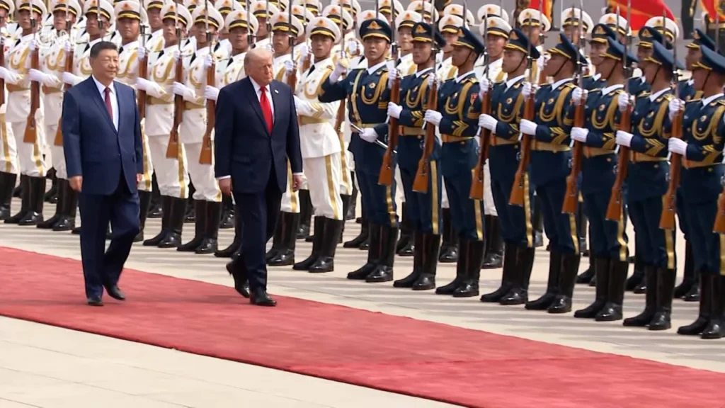 "Partners, Not Rivals": Trump Arrives at Beijing's Great Hall of the People - Musk, Cook, and Huang in Tow as the World's Most Consequential Summit Begins