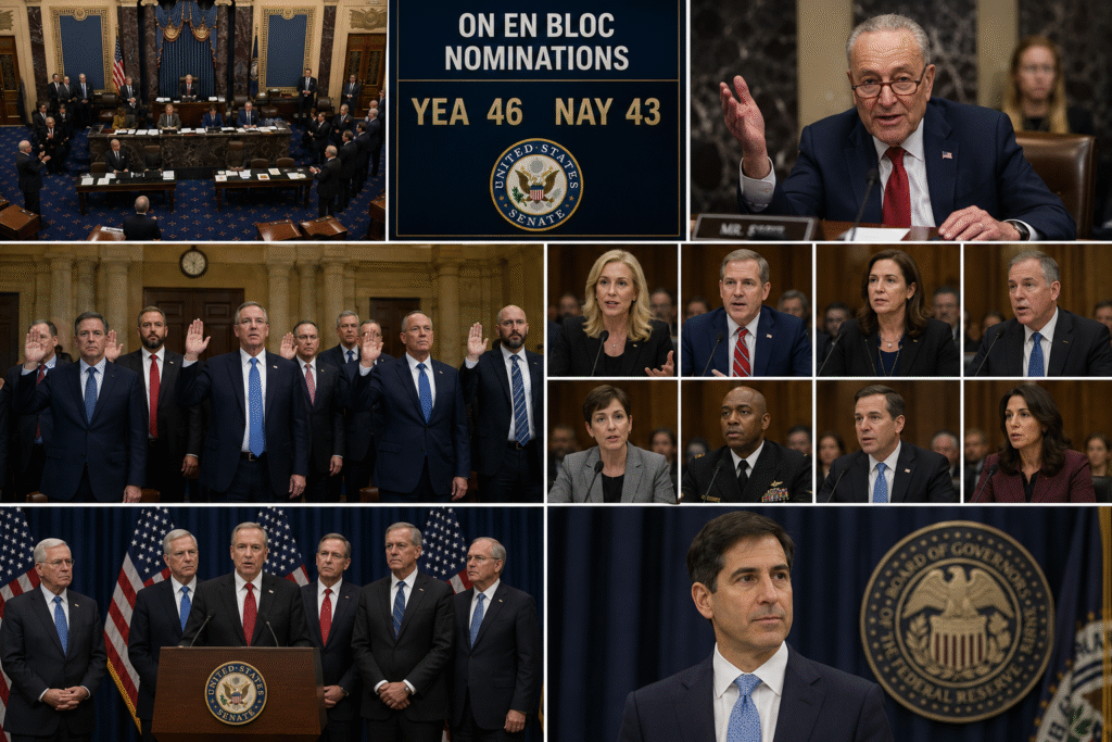 49 in One Shot: Senate Republicans Detonate the Nuclear Option Again to Bulldoze Through Trump's Nominee Backlog