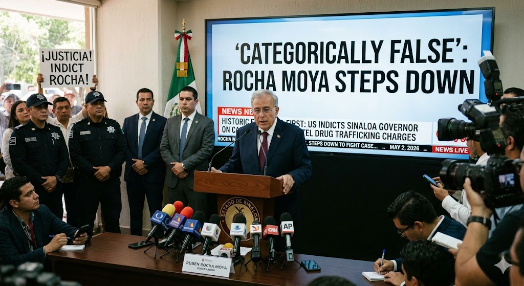 "Categorically False": Sinaloa Governor Ruben Rocha Moya Steps Down After US Indicts Him on Cartel Drug Trafficking Charges in Historic First