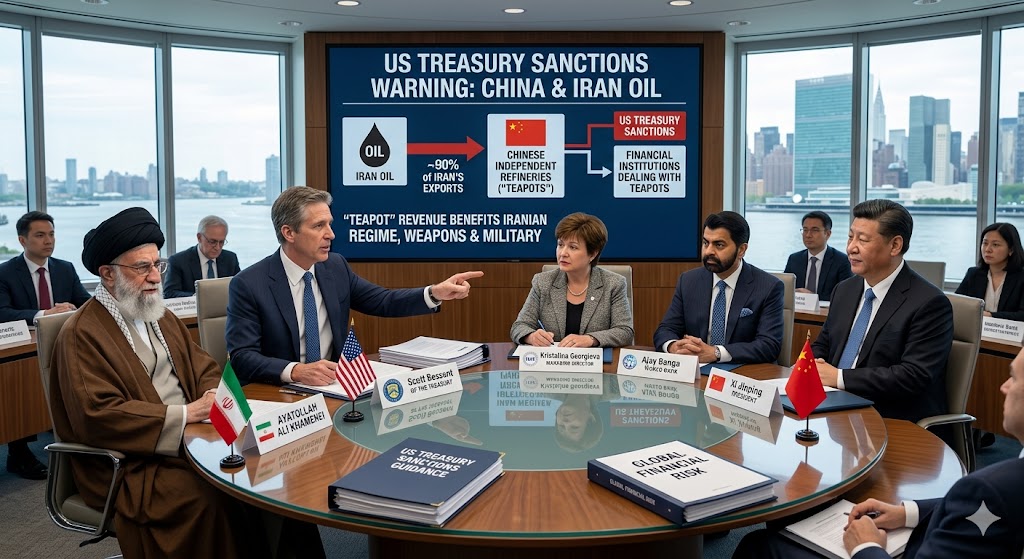 "Operation Economic Fury": The US Just Sanctioned 5 Chinese Refineries for Buying Iranian Oil — And Beijing Fired Back With Its Own Injunction