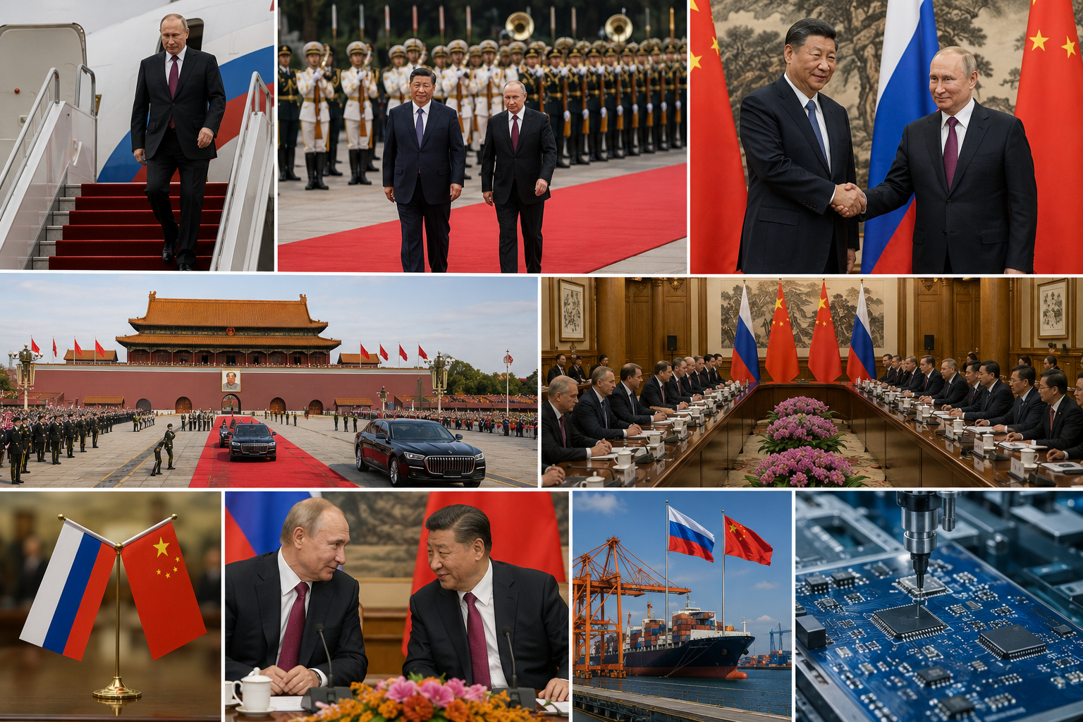 Same Red Carpet, Very Different Guest: Putin Arrives in Beijing Days After Trump — But the "No-Limits" Alliance Has Quietly Shifted