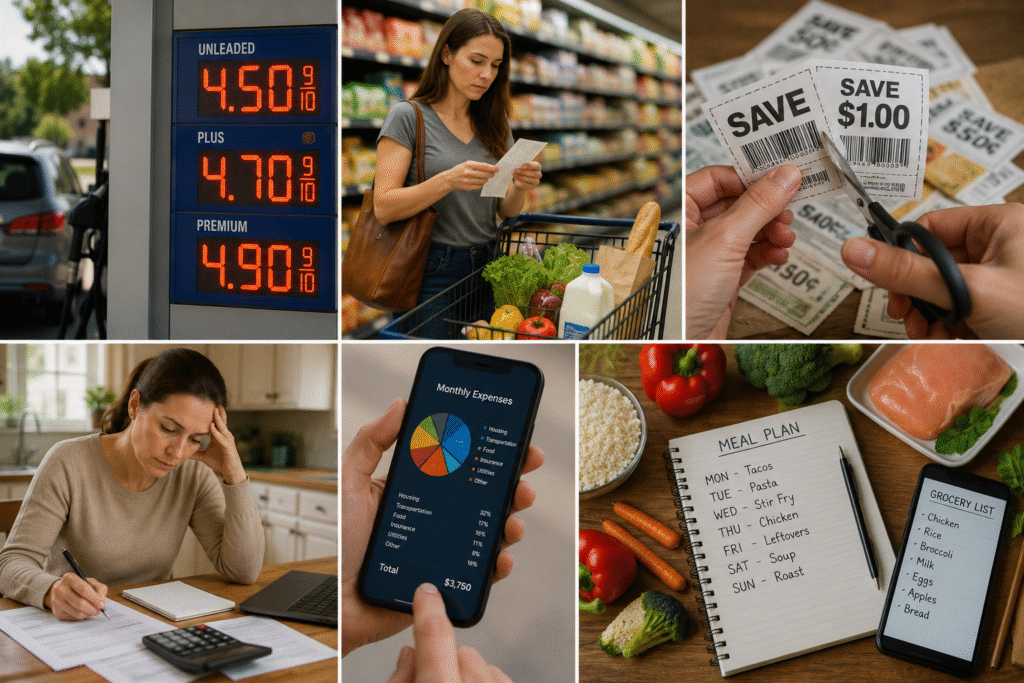 The $4.50 Reality: Practical Steps Americans Are Actually Using to Survive Gas Prices, 3.8% Inflation, and a Grocery Bill That Won't Stop Climbing