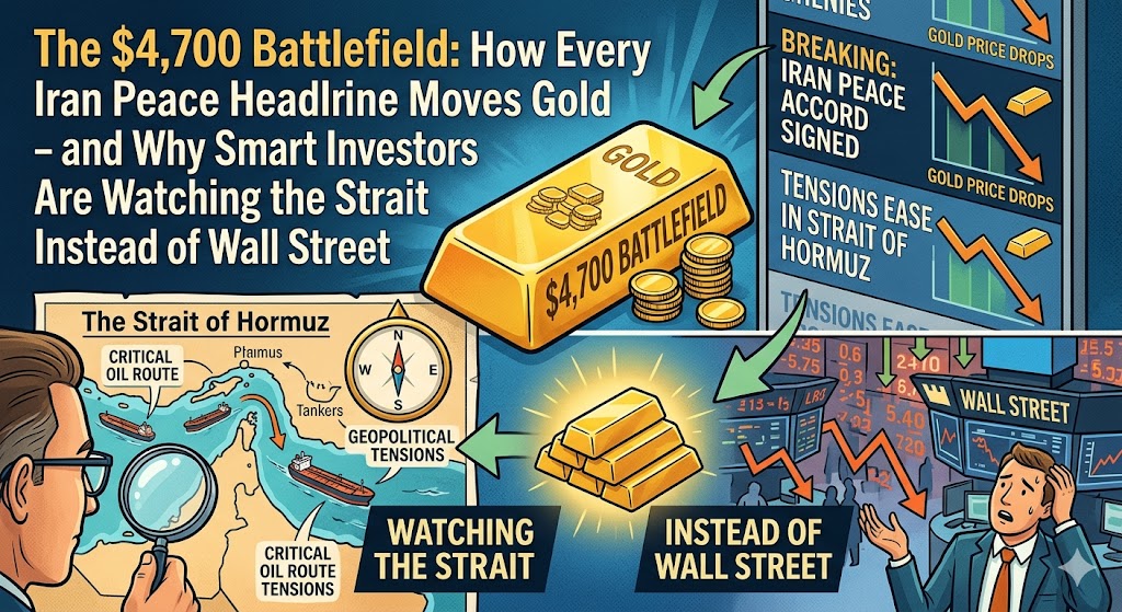 The $4,700 Battlefield: How Every Iran Peace Headline Moves Gold - and Why Smart Investors Are Watching the Strait Instead of Wall Street
