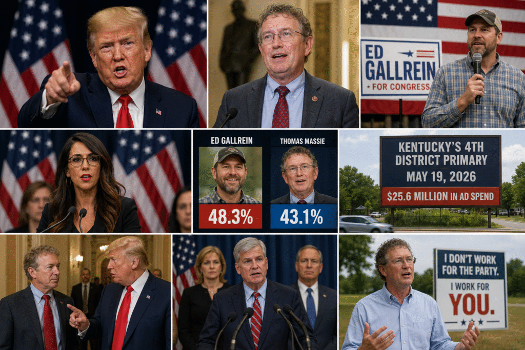 "Vote the Bum Out!": Trump Turns Cassidy's Louisiana Defeat Into a Loaded Gun - Now It's Aimed at Thomas Massie, and Lauren Boebert Is in the Crosshairs Too