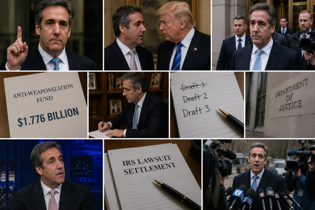 "If Anyone Was Weaponized Against - It Was Me": Michael Cohen's Anti-Weaponization Fund Claim Is the Most Ironic Political Twist of 2026