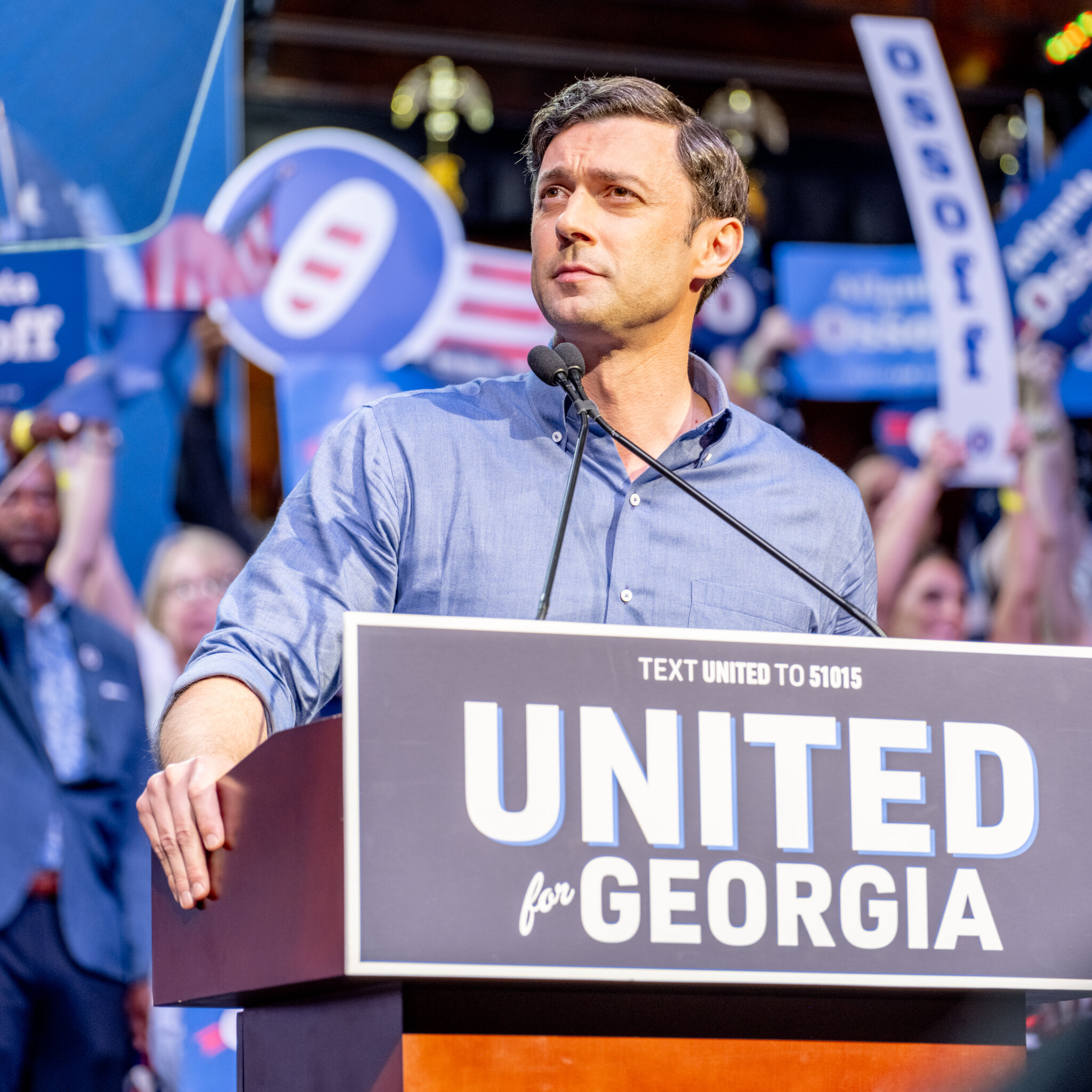 Jon Ossoff Fires Up Georgia’s June 2026 Senate Fight as Republicans Head to a Runoff
