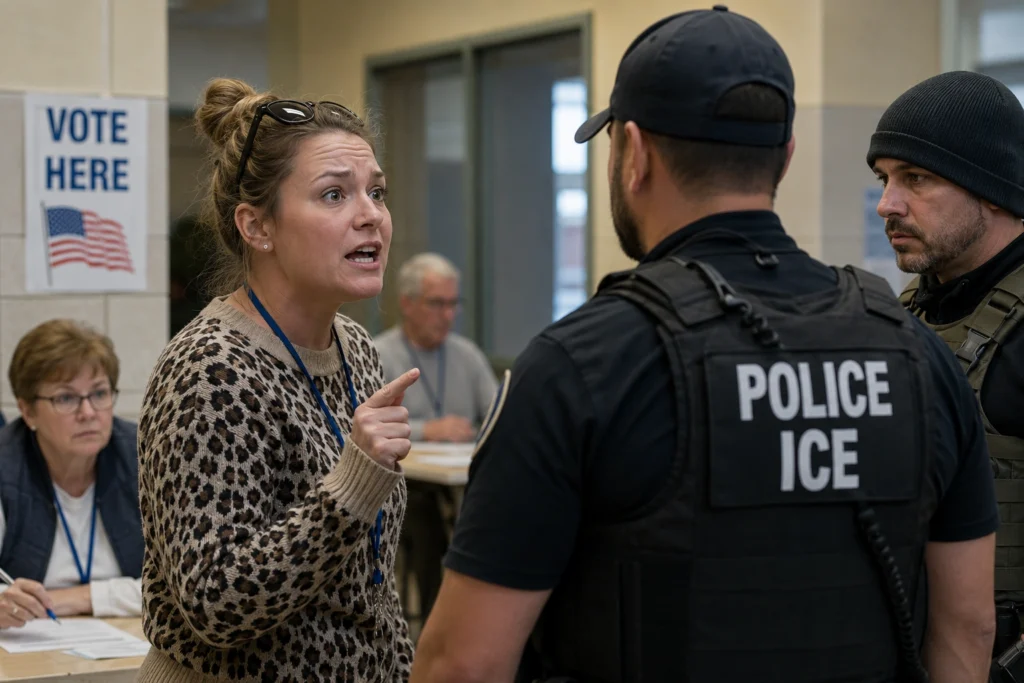 Paigelynne Gonyea's DHS ICE Call at a Syracuse Polling Place Exposes the Chilling New America Where Social Media Posts Get You Confronted by Federal Agents While You Count Ballots