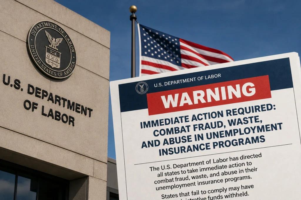 Federal Warning: Fix Unemployment Fraud Now or Face Funding Penalties, States Told